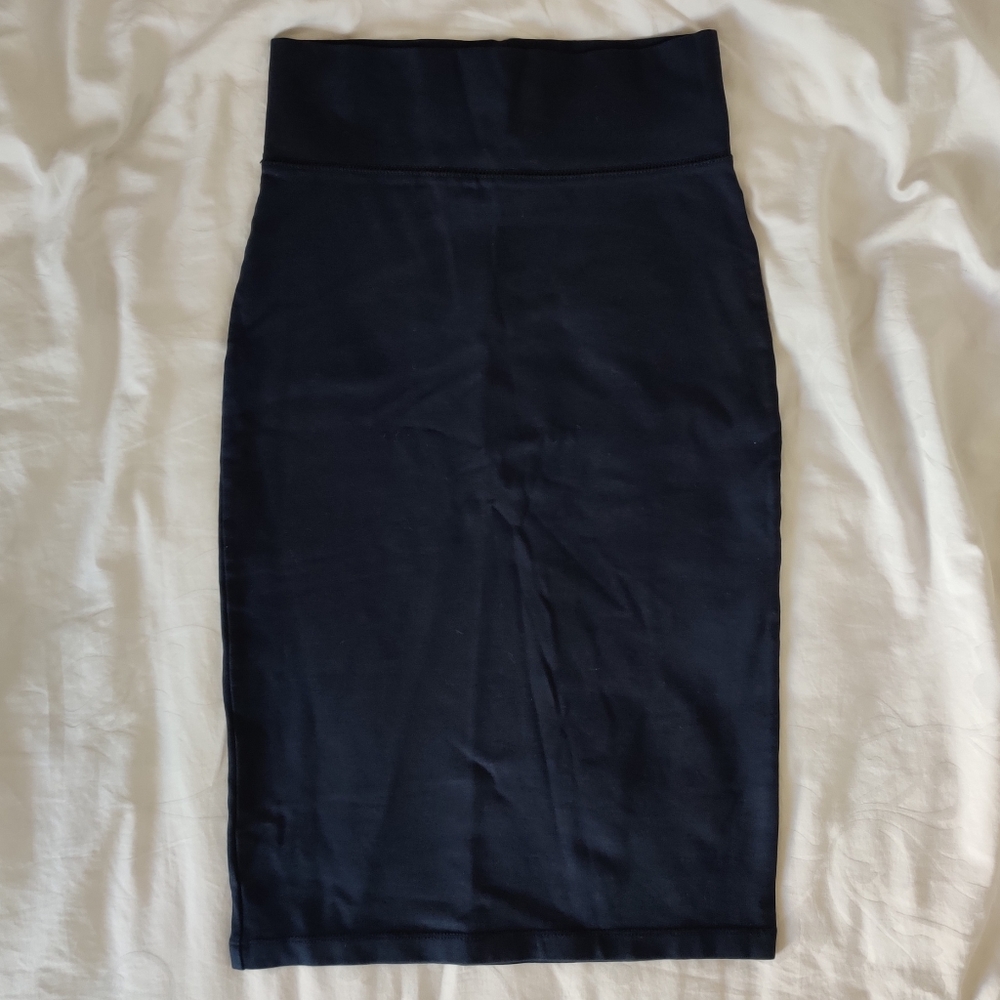 F21 Long High Waisted Pencil Skirt